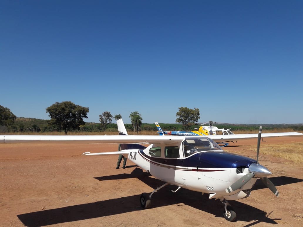 aeronave-que-saiu-da-bolivia-com-300-kg-de-cocaina-e-apreendida-no-tocantins